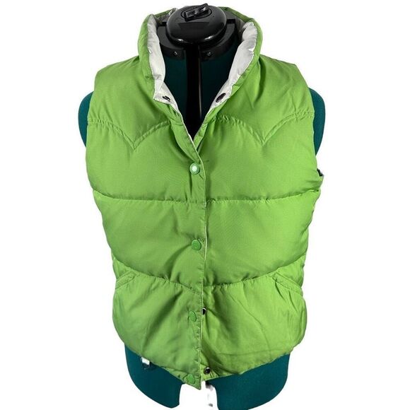 Reversible gap green and white vest - size M - Picture 6 of 7